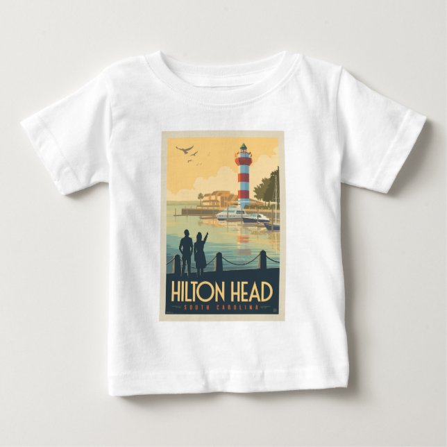 Hilton Head | South Carolina Baby T-Shirt (Front)