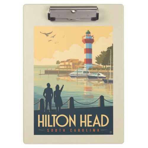 Hilton Head  South Carolina Clipboard