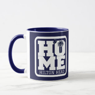 Hilton Head South Carolina HOME Flag Souvenirs Mug