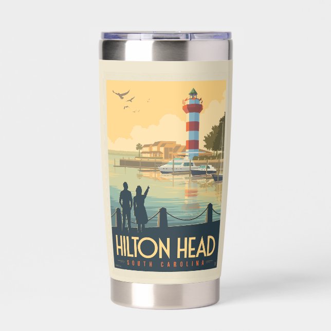 Hilton Head | South Carolina Insulated Tumbler (Front)