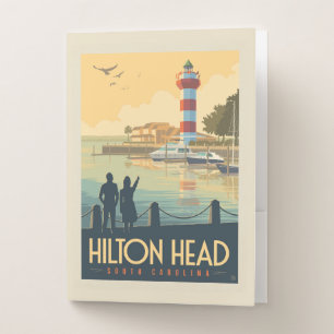 Hilton Head South Carolina Pocket Folder