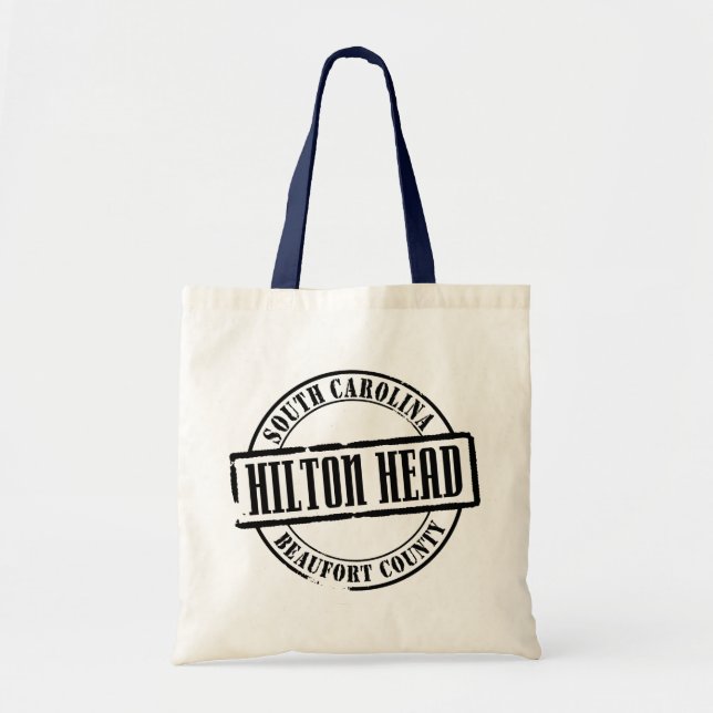 Hilton Head TItle Tote Bag (Front)