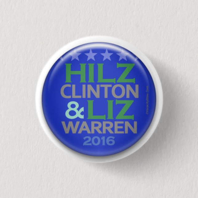 HILZ & LIZ in 2016 Button (Front)