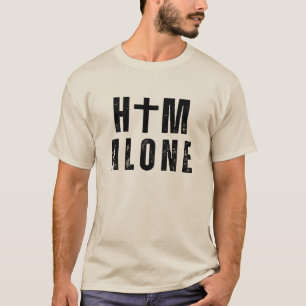 Him alone. The word of God.Basic Dark T-Shirt
