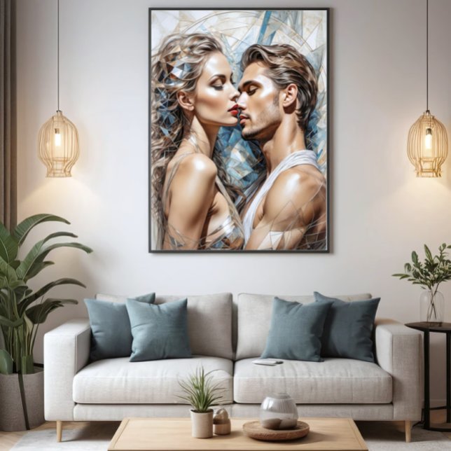 Him and Her: Minimalist Connection Poster (Creator Uploaded)