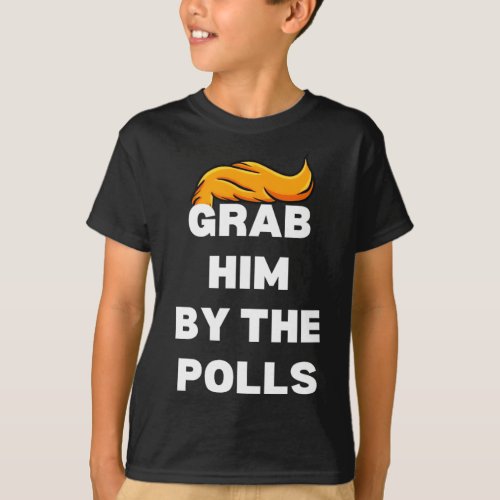 Him By The Polls Kamala Harris 47 47th President  T_Shirt