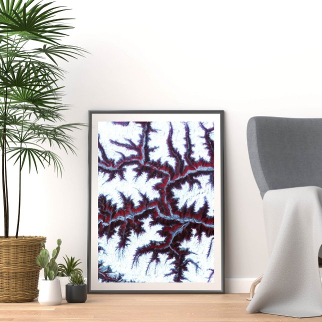 Himalaya Mountains Seen From Space Poster (Creator Uploaded)