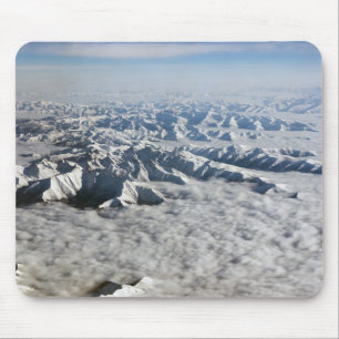 Himalaya mountains under clouds - Tibet Mouse Pad