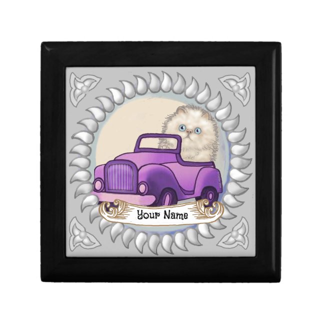 Himalayan Cat car  gift box (Front)