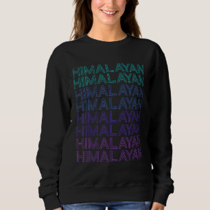 Himalayan Cat Retro Sweatshirt
