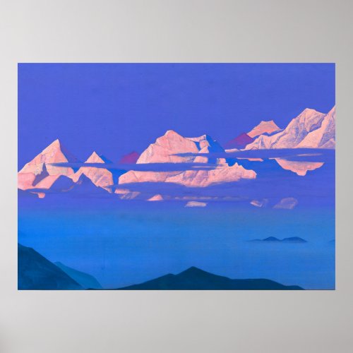 Himalayas by Nicholas Roerich Poster