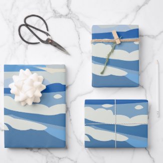 Himalayas Himalayan Mountains  Wrapping Paper Sheets