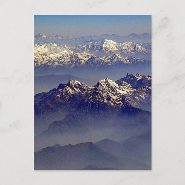 Himalayas Landscape Postcard | Zazzle.com