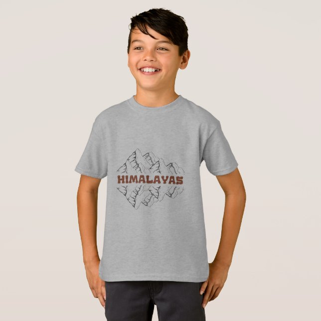Himalayas T-Shirt (Front Full)