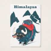 Himalayas Vintage travel poster (Front)