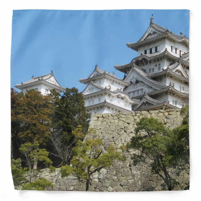 Himeji Castle 姫路城, Hyogo, Japan Bandana (Front)