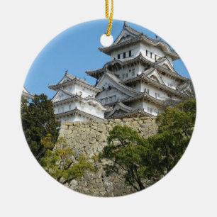 Himeji Castle 姫路城, Hyogo, Japan Ceramic Ornament