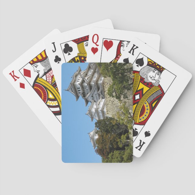 Himeji Castle 姫路城, Hyogo, Japan Poker Cards (Back)