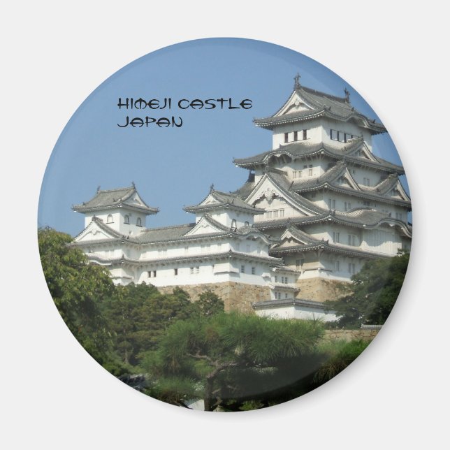 Himeji castle Japan magnet (Front)