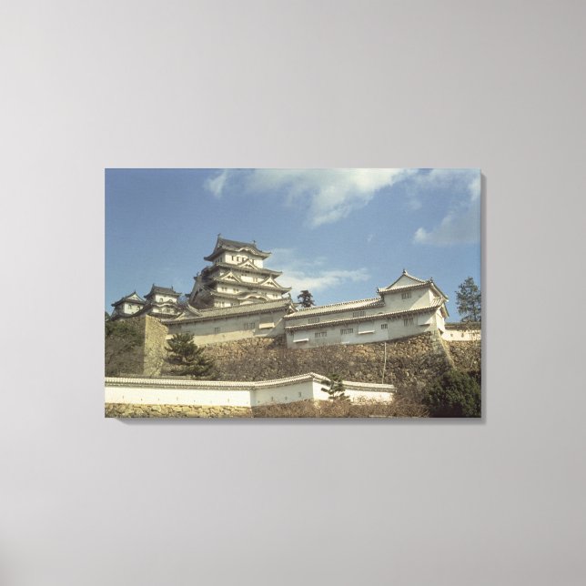 Himeji Castle, Kyoto, completed 1609 Canvas Print (Front)