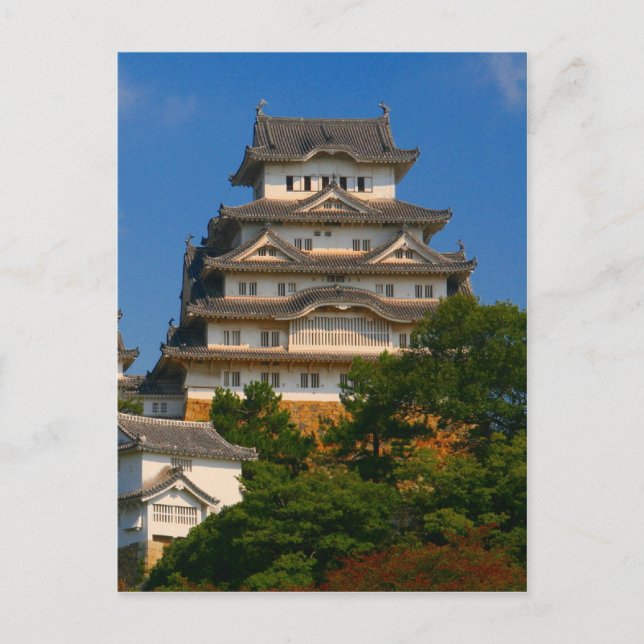 himeji castle up postcard (Front)