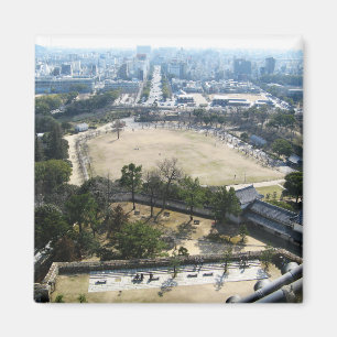 Himeji, Japan (View from atop castle) Magnet