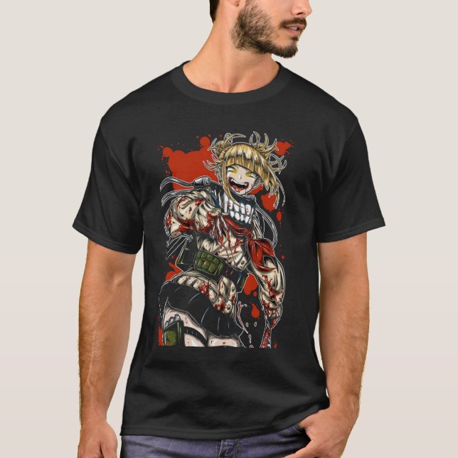 himiko toga ANIME MANGA CARTOON MEME GIFT T-Shirt (Front)