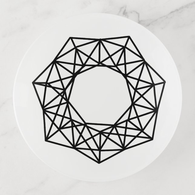 Himmeli Wreath Trinket Tray (Front)