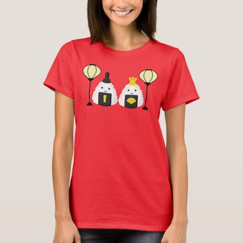 Hina Matsuri Onigiri T_Shirt