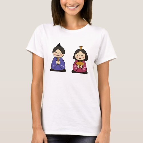 Hina Ningyo Hinamatsuri T_Shirt