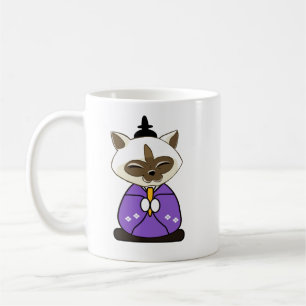 Hinamatsuri Siamese Cats Hina Ningyo Coffee Mug