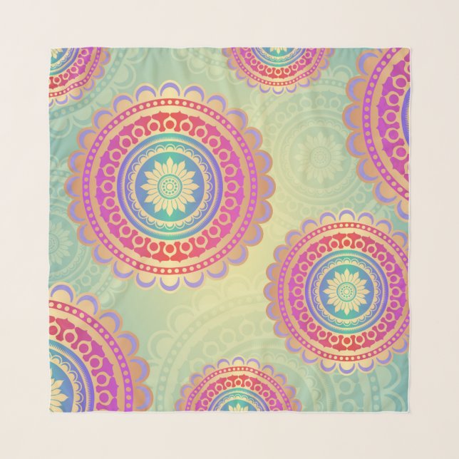 hindi art scarf (Front)