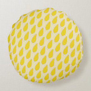 Hindi style round pillow