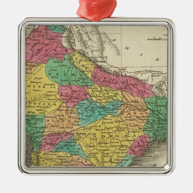Hindoostan 3 metal ornament (Front)
