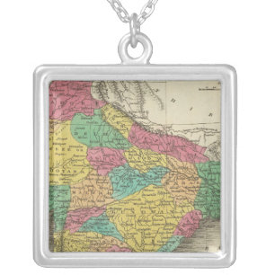 Hindoostan 3 silver plated necklace