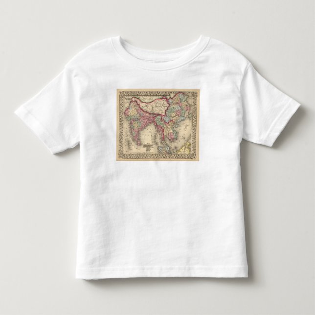 Hindoostan, Farther India, China, Tibet Toddler T-shirt (Front)