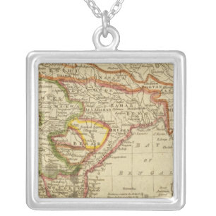 Hindoostan or India Silver Plated Necklace