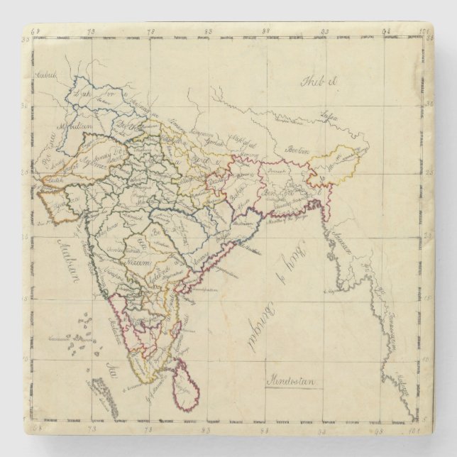 Hindostan Stone Coaster (Front)