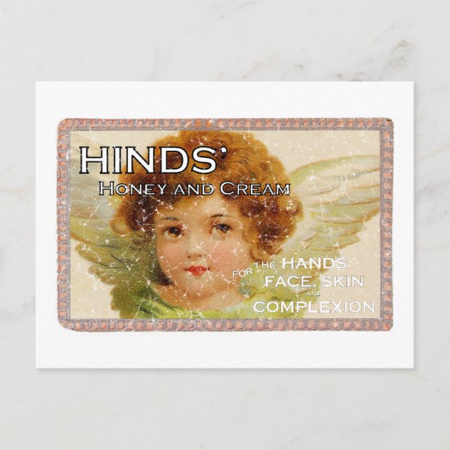 Hinds-1893 - distressed postcard (Front)