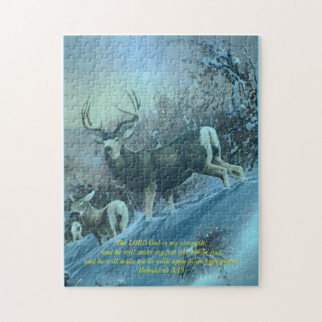 Hinds Feet Jigsaw Puzzle (Vertical)