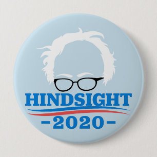 Hindsight 20/20 pinback button