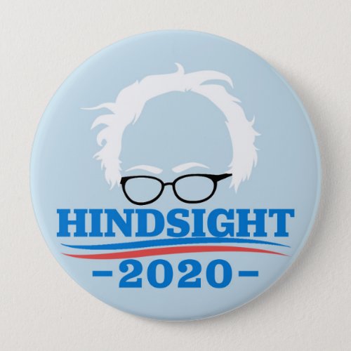 Hindsight 2020 pinback button