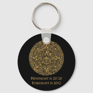 Hindsight is 20/20 Foresight is 2012 Keychain