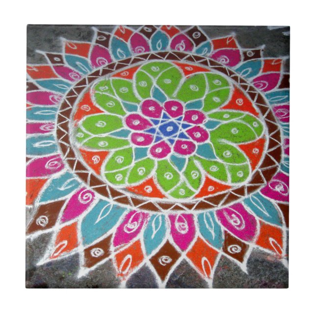 Hindu Art Tile (Front)