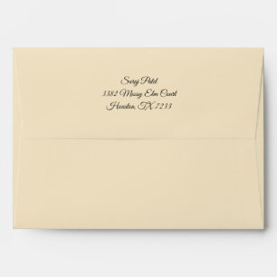 Hindu custom wedding envelope