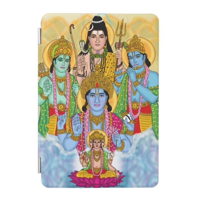 Hindu Deities Tablet Cover (Front)