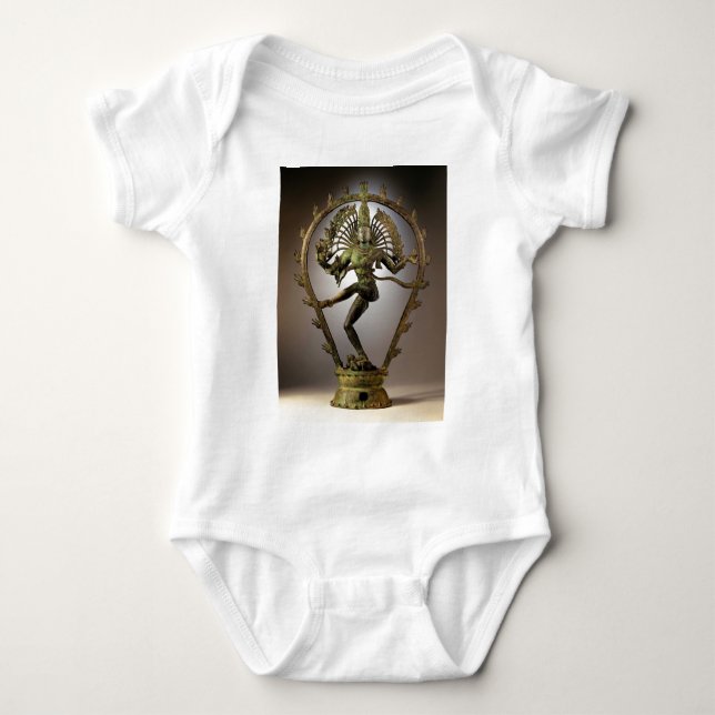 Hindu Deity Shiva Tamil the Destroyer Transformer Baby Bodysuit (Front)