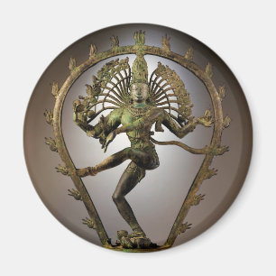 Hindu Deity Shiva Tamil the Destroyer Transformer Magnet
