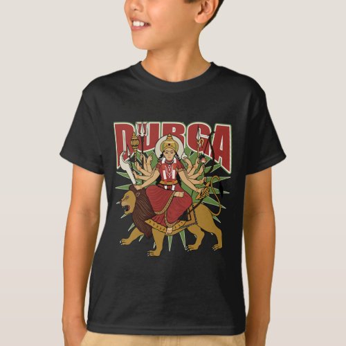 Hindu Durga T_Shirt