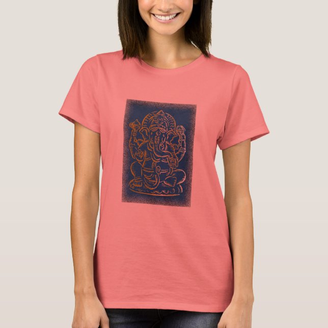 Hindu elephant god T-Shirt (Front)